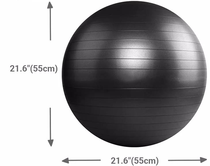 Ballon de gymnastique de yoga : créer des courbes corporelles parfaites